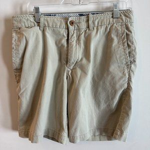 Men's Tommy Bahama Khaki Shorts Size 32 Tan Used